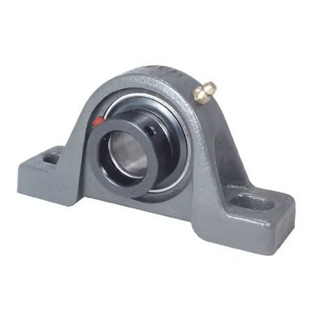 Peer Pillow Block Unit Cast Iron Low Shaft Height With Wide Inner Ring Eccentric Locking Collar Insert HCLP209-28